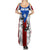 Puerto Rico Fishing Summer Maxi Dress Fish Hook Flag PR Custom Name - Wonder Print Shop