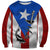 Puerto Rico Fishing Sweatshirt Fish Hook Flag PR Custom Name - Wonder Print Shop
