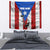 Puerto Rico Fishing Tapestry Fish Hook Flag PR Custom Name - Wonder Print Shop