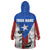 Puerto Rico Fishing Wearable Blanket Hoodie Fish Hook Flag PR Custom Name - Wonder Print Shop