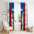 Puerto Rico Fishing Window Curtain Fish Hook Flag PR Custom Name - Wonder Print Shop