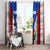 Puerto Rico Fishing Window Curtain Fish Hook Flag PR Custom Name - Wonder Print Shop