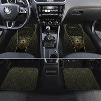 Personalized Muscular Goblin Weightlifting Car Mats Pain For Growth Dark Fantasy Gym Graphic