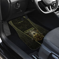 Personalized Muscular Goblin Weightlifting Car Mats Pain For Growth Dark Fantasy Gym Graphic