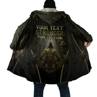 Personalized Muscular Goblin Weightlifting Cloak Pain For Growth Dark Fantasy Gym Graphic