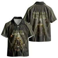 Personalized Muscular Goblin Weightlifting Kid Hawaiian Shirt Pain For Growth Dark Fantasy Gym Graphic