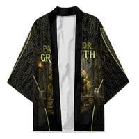 Personalized Muscular Goblin Weightlifting Kimono Pain For Growth Dark Fantasy Gym Graphic