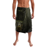 Personalized Muscular Goblin Weightlifting Lavalava Pain For Growth Dark Fantasy Gym Graphic