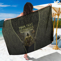 Personalized Muscular Goblin Weightlifting Sarong Pain For Growth Dark Fantasy Gym Graphic