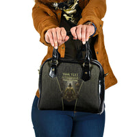 Personalized Muscular Goblin Weightlifting Shoulder Handbag Pain For Growth Dark Fantasy Gym Graphic