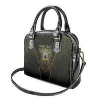 Personalized Muscular Goblin Weightlifting Shoulder Handbag Pain For Growth Dark Fantasy Gym Graphic