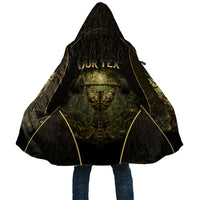 Personalized Muscular Cat Weightlifting Cloak Pain For Growth Dark Fantasy Gym Graphic