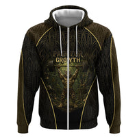 Personalized Muscular Cat Weightlifting Hoodie Pain For Growth Dark Fantasy Gym Graphic
