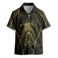Personalized Muscular Cat Weightlifting Kid Hawaiian Shirt Pain For Growth Dark Fantasy Gym Graphic