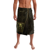 Personalized Muscular Cat Weightlifting Lavalava Pain For Growth Dark Fantasy Gym Graphic