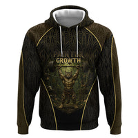 Personalized Muscular Cat Weightlifting Zip Hoodie Pain For Growth Dark Fantasy Gym Graphic