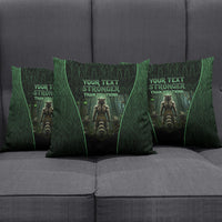 Personalized Muscular Raccoon Weightlifting Pillow Cover Pain For Growth Dark Fantasy Gym Graphic