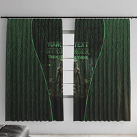 Personalized Muscular Raccoon Weightlifting Window Curtain Pain For Growth Dark Fantasy Gym Graphic