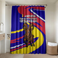 Andorra Bathroom Set with Cartoon Ibex and Swirl Stripe Design - Wonder Print Shop