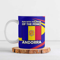 Andorra Ceramic Mug with Cartoon Ibex and Swirl Stripe Design - Wonder Print Shop