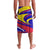 Andorra Lavalava with Cartoon Ibex and Swirl Stripe Design - Wonder Print Shop
