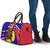 Andorra Travel Bag with Cartoon Ibex and Swirl Stripe Design TS04