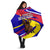 Andorra Umbrella with Cartoon Ibex and Swirl Stripe Design TS04