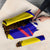 Andorra Umbrella with Cartoon Ibex and Swirl Stripe Design TS04