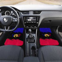 Andorra Car Mats with Eagle Eyes and Paint Stroke Design - Wonder Print Shop