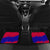 Andorra Car Mats with Eagle Eyes and Paint Stroke Design - Wonder Print Shop