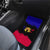 Andorra Car Mats with Eagle Eyes and Paint Stroke Design - Wonder Print Shop