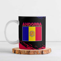 Andorra Ceramic Mug with Eagle Eyes and Paint Stroke Design - Wonder Print Shop