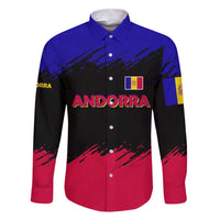 Andorra Family Matching Short Sleeve Bodycon Dress and Hawaiian Shirt with Eagle Eyes and Paint Stroke Design - Wonder Print Shop