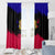 Andorra Window Curtain with Eagle Eyes and Paint Stroke Design - Wonder Print Shop