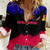 Andorra Women Casual Shirt with Eagle Eyes and Paint Stroke Design - Wonder Print Shop