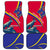 Andorra Car Mats with Mountain Goat and Curved Stripe Design - Wonder Print Shop