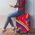 Andorra Luggage Cover with Mountain Goat and Curved Stripe Design - Wonder Print Shop