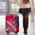 Andorra Luggage Cover with Mountain Goat and Curved Stripe Design - Wonder Print Shop