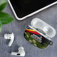 Andorra AirPods Case with Edelweiss Mountain Landscape Design - Wonder Print Shop