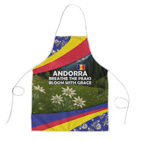 Andorra Apron with Edelweiss Mountain Landscape Design - Wonder Print Shop