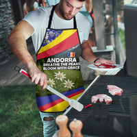 Andorra Apron with Edelweiss Mountain Landscape Design - Wonder Print Shop