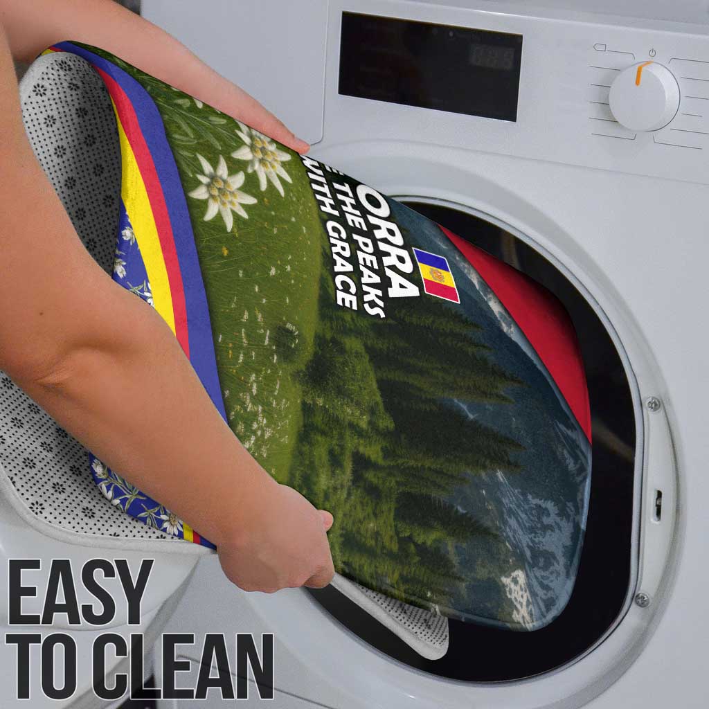 Andorra Bathroom Set with Edelweiss Mountain Landscape Design - Wonder Print Shop