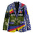 Andorra Blazer with Edelweiss Mountain Landscape Design - Wonder Print Shop