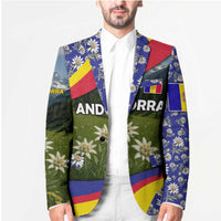 Andorra Blazer with Edelweiss Mountain Landscape Design - Wonder Print Shop