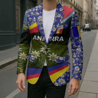 Andorra Blazer with Edelweiss Mountain Landscape Design - Wonder Print Shop