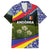 Andorra Family Matching Summer Maxi Dress and Hawaiian Shirt with Edelweiss Mountain Landscape Design - Wonder Print Shop