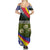 Andorra Family Matching Summer Maxi Dress and Hawaiian Shirt with Edelweiss Mountain Landscape Design - Wonder Print Shop