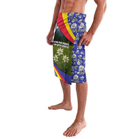 Andorra Lavalava with Edelweiss Mountain Landscape Design - Wonder Print Shop