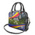 Andorra Shoulder Handbag with Edelweiss Mountain Landscape Design - Wonder Print Shop
