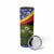 Andorra Skinny Tumbler with Edelweiss Mountain Landscape Design - Wonder Print Shop